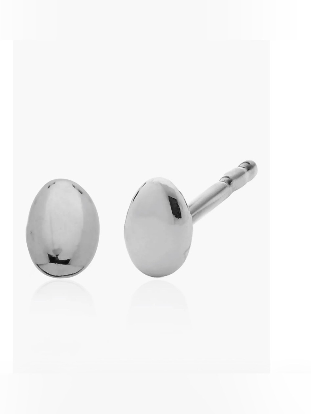 Monica Vinader Nura Mini Nugget Stud Earrings